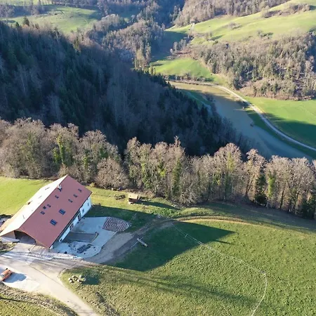 Appartement La Joux Chaupe à Saint-Ursanne Extérieur photo